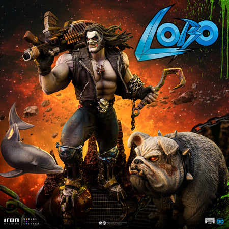 Lobo Unleashed Iron Studios 1/10 Statue