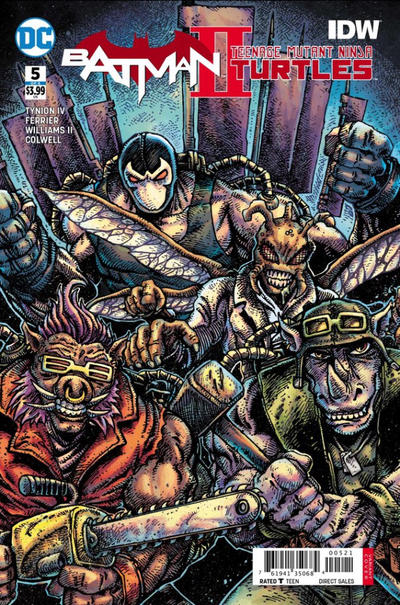 BATMAN TEENAGE MUTANT NINJA TURTLES II #5 (OF 6)