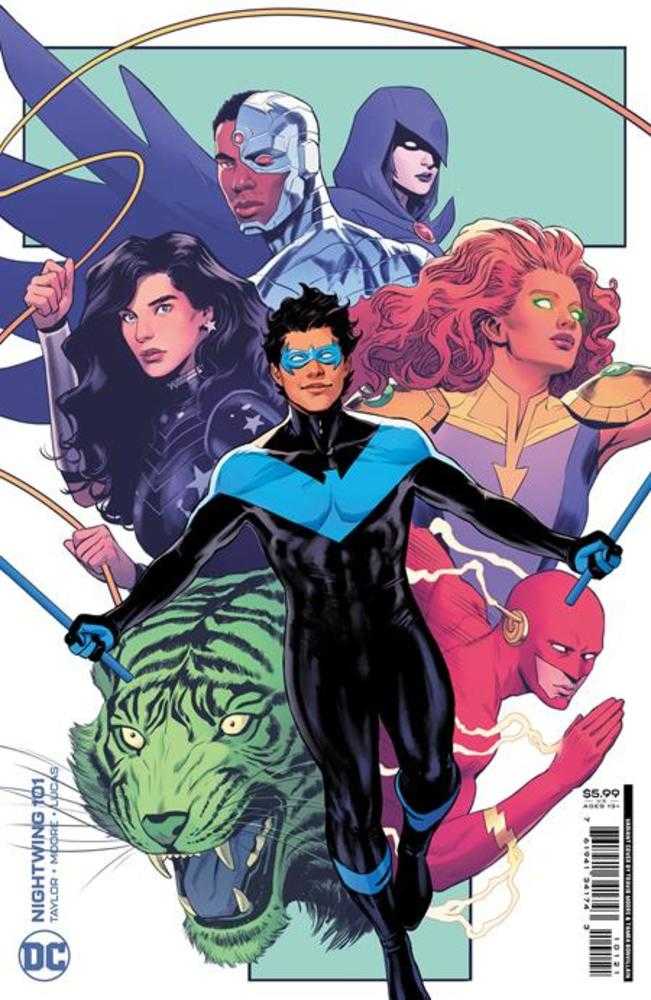 Nightwing #101B Travis Moore Card Stock Variant - NM Near Mint