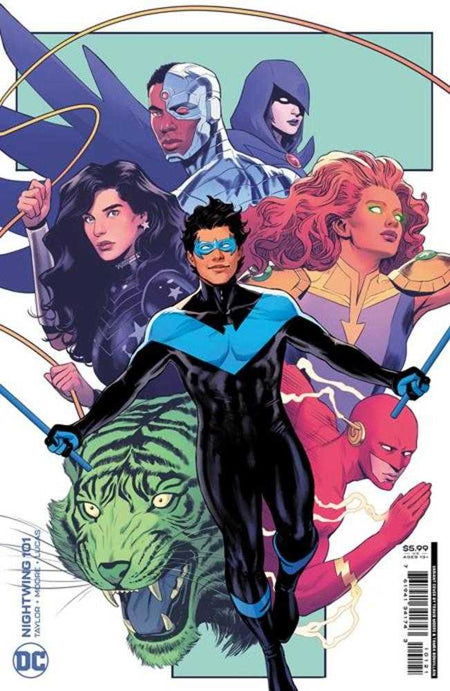 Nightwing #101B Travis Moore Card Stock Variant - NM Near Mint
