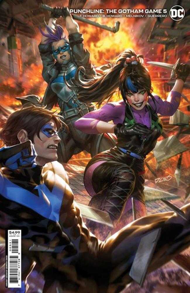 Punchline The Gotham Game #5B Derrick Chew Card Stock Variant - NM Near Mint (Of 6)