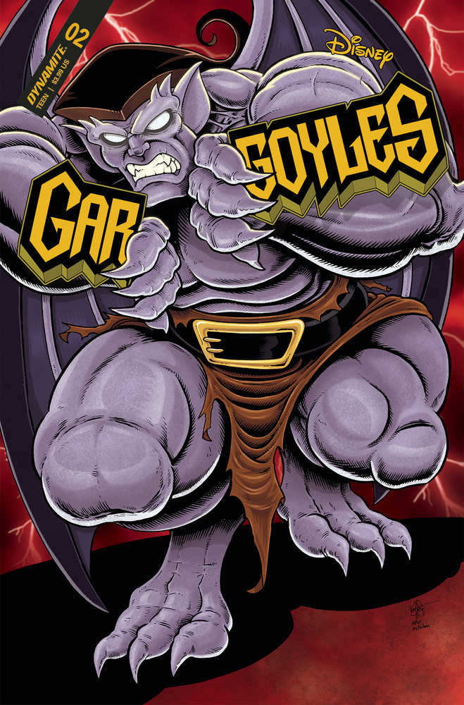 Gargoyles #2U FOC Haeser Original - NM Near Mint