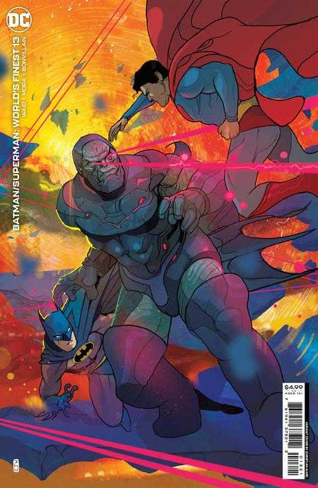 Batman Superman Worlds Finest #13B Christian Ward Card Stock Variant - NM Near Mint