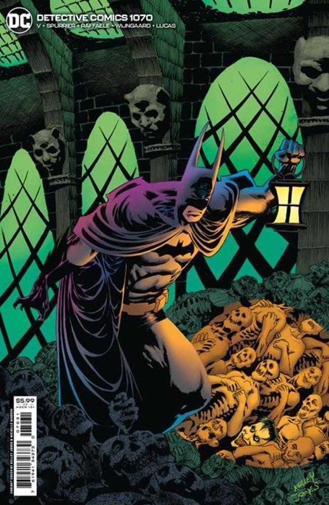 Detective Comics #1070C Kelley Jones Card Stock Variant - NM Near Mint