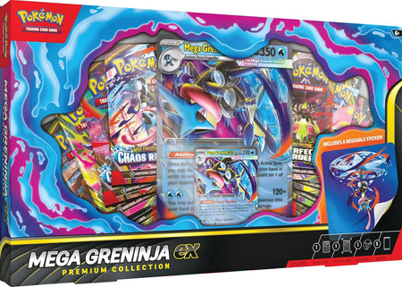 POKEMON MEGA GRENINJA EX PREMIUM COLLECTION 6