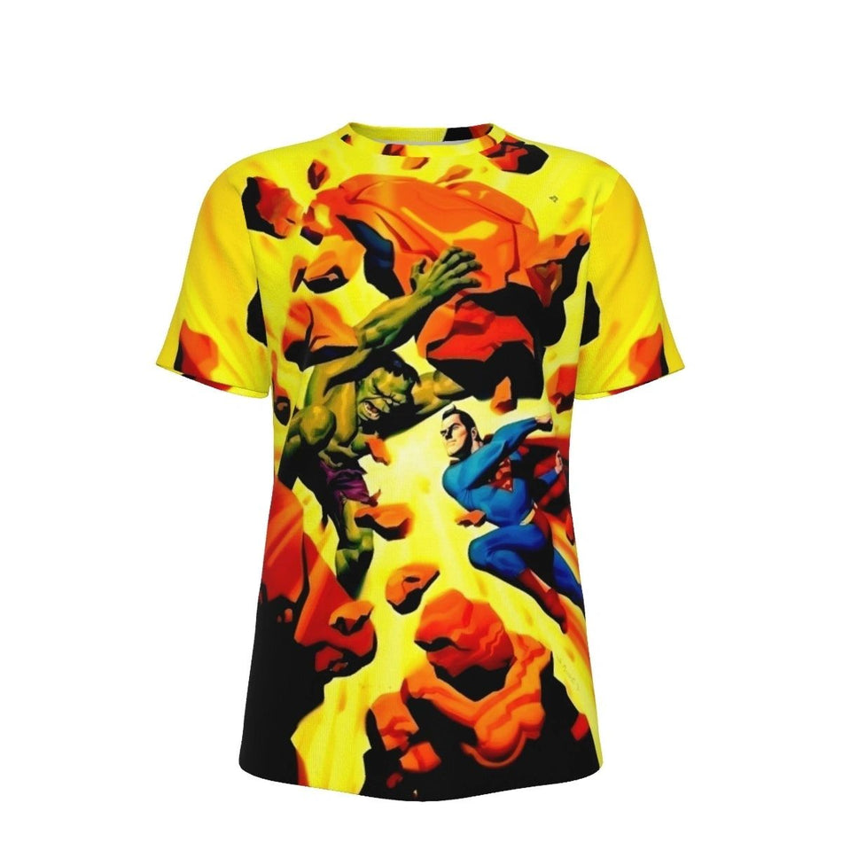 HULK VS SUPERMAN ALL OVER PRINT SHIRTS