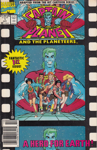 Captain Planet and the Planeteers 1991 #1 Newsstand ed. - 8.5 - $19.99