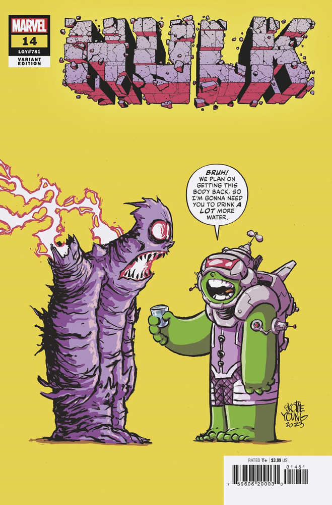 Hulk #14 Young Variant - NM Near Mint