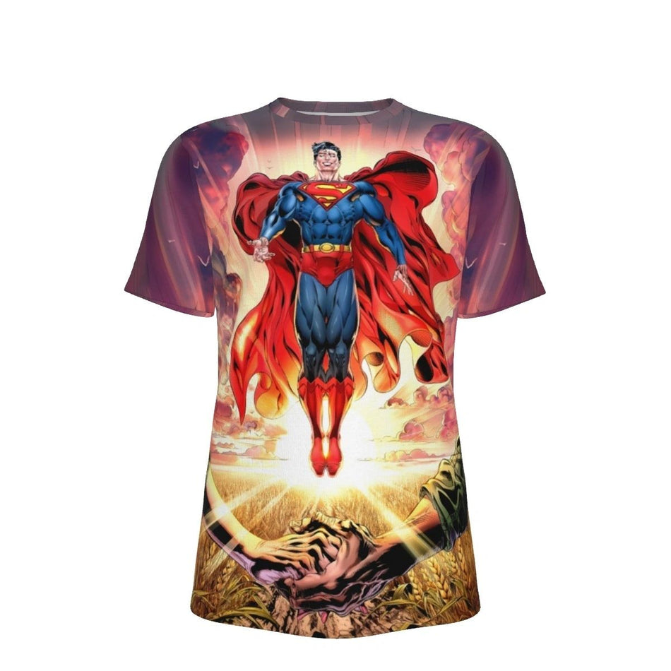 MAN AND SUPERMAN 1 ALL OVER PRINT SHIRTS