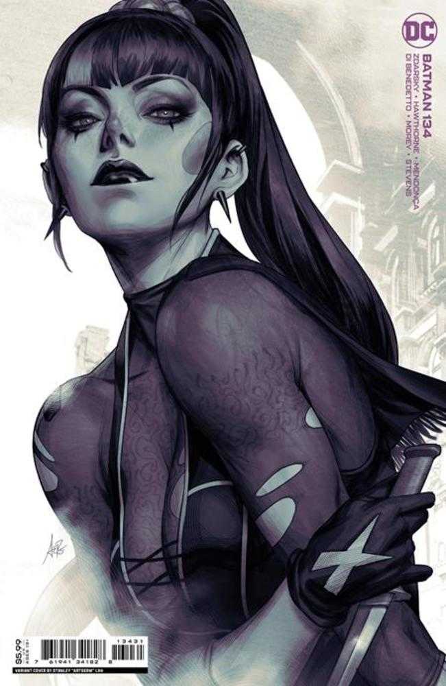 Batman #134C Stanley Artgerm Lau Card Stock Variant - NM Near Mint