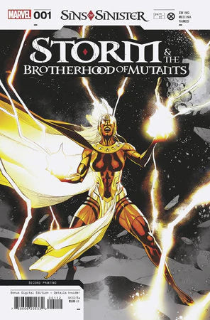 Storm and the Brotherhood of Mutants #1 2nd Print Leinil Yu Variant - NM Near Mint