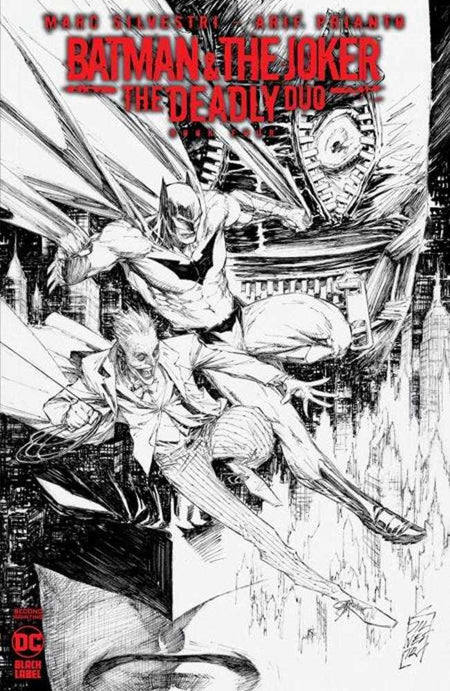 Batman & The Joker The Deadly Duo #4 2nd Print - NM Near Mint