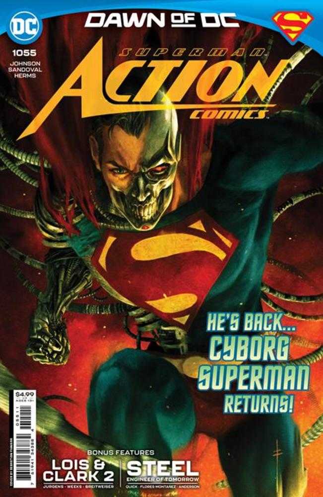 Action Comics #1055 CVR A Sebastian Fiumara - NM Near Mint