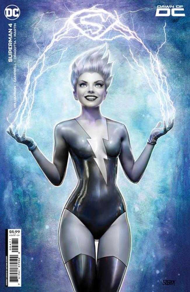 Superman #4 CVR D Nathan Szerdy Card Stock Variant - NM Near Mint