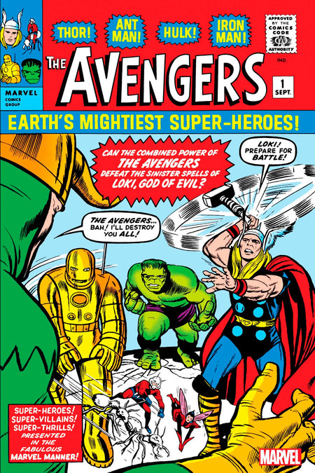 The Avengers #1 Facsimile Edition 2023