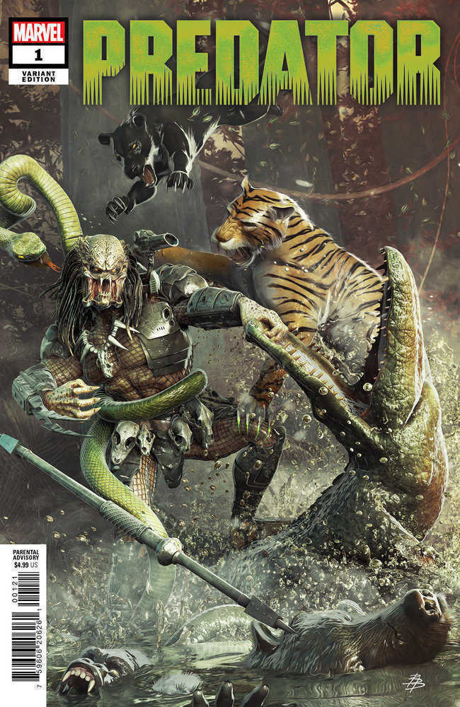 Predator #1 2nd Print Bjorn Barends Variant - NM Near Mint