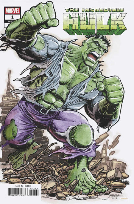Incredible Hulk 1 George Perez Variant - NM Near Mint