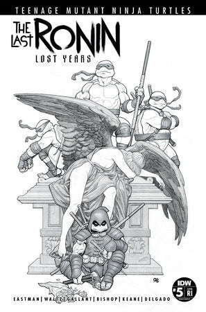 TEENAGE MUTANT NINJA TURTLES THE LAST RONIN--LOST YEARS #5 VAR RI 50 CHO CVR E 1:50 INCV