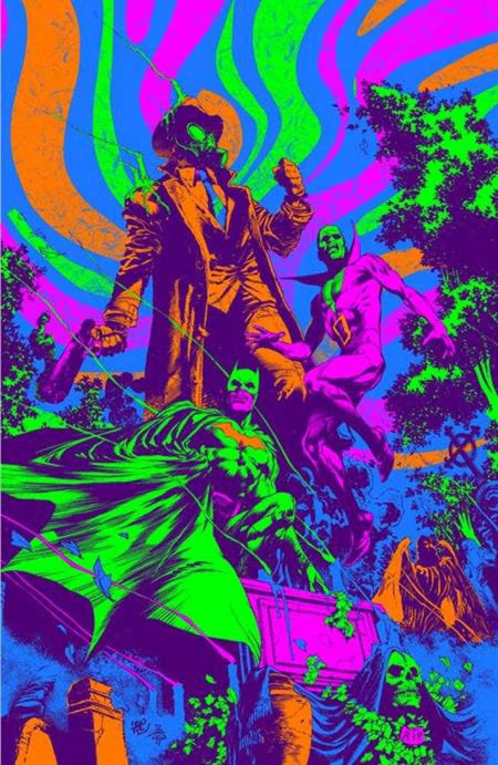 Knight Terrors #2 CVR D Ivan Reis Darkest Hour Neon Ink Card Stock Variant - NM Near Mint (Of 4)