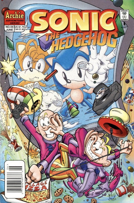 Sonic the Hedgehog 1993 #59 Newsstand ed. - 7.5 - $11.99