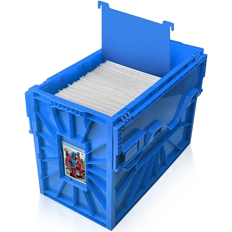 BCW Plastic Short Comic Book Bin - Blue