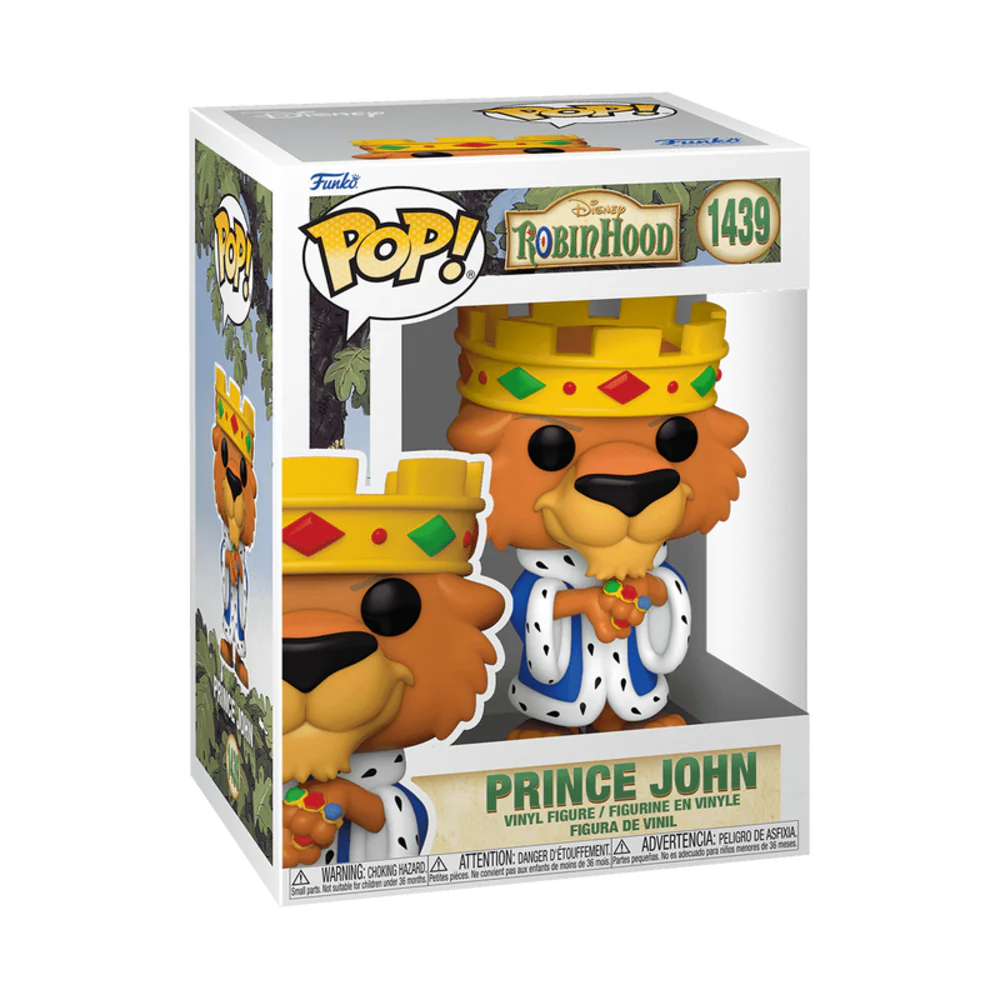 Pop Disney Robin Hood Prince John Vinyl Figure