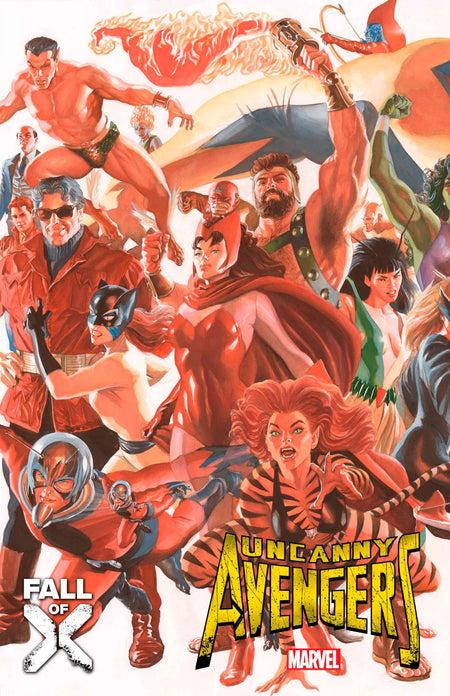 Uncanny Avengers 1 Alex Ross Connecting Avengers Variant Part A [G.O.D.S., Fall] - NM Near Mint