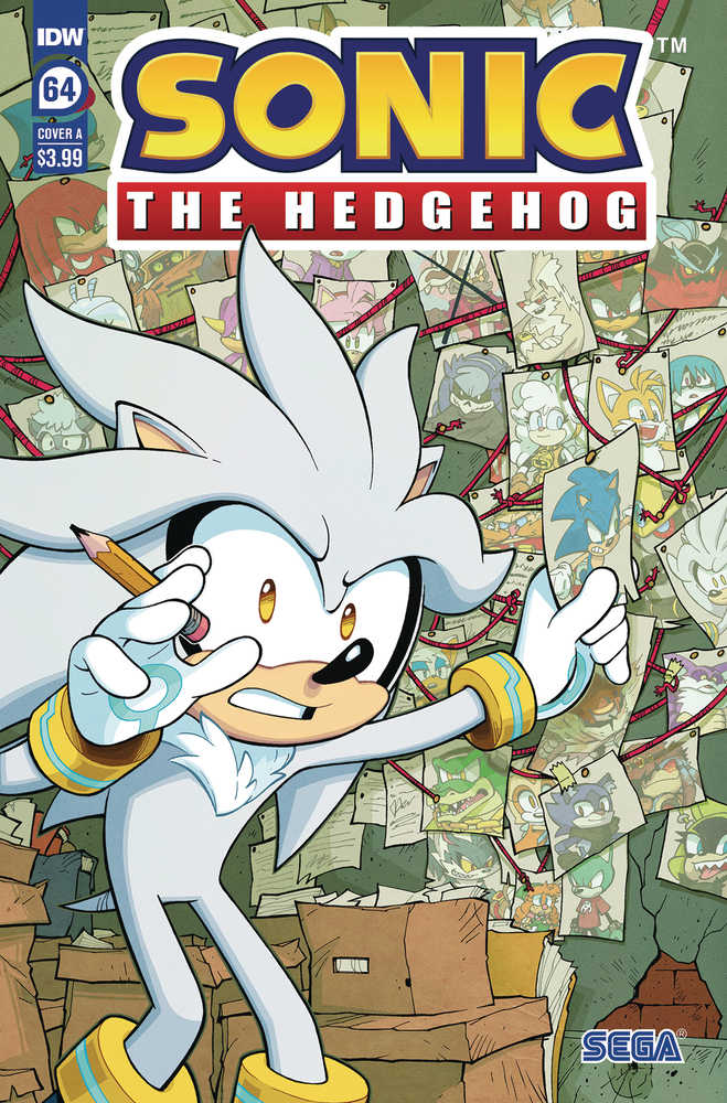 Sonic The Hedgehog #64 CVR A Lawrence - NM Near Mint