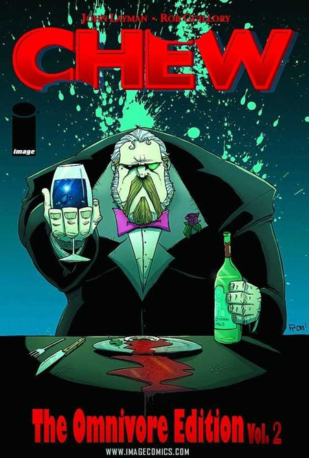 Chew Omnivore Edition Hardcover Volume 02 Sketched & Autographed Edition Rob Guillory