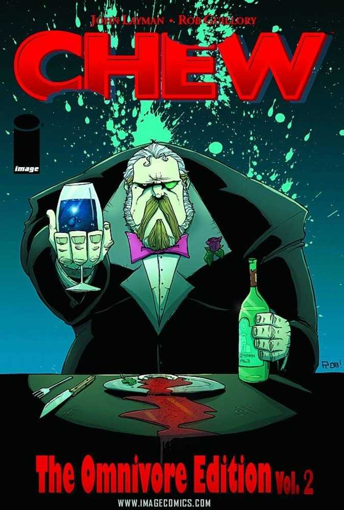 Chew Omnivore Edition Hardcover Volume 02 Sketched & Autographed Edition Rob Guillory