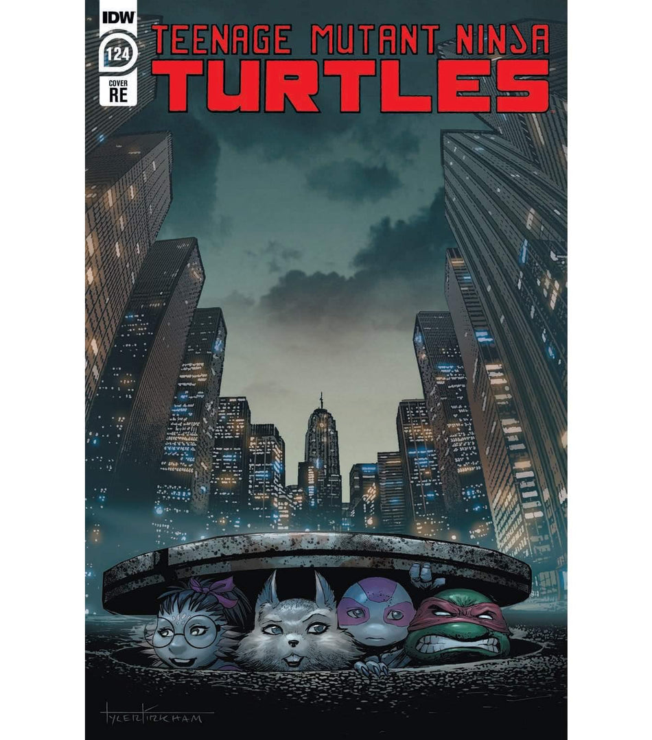 TMNT Ongoing (2021) Iss 124 Kirkham Movie Poster Homage Trade Dress comic sold by Stronghold Collectibles