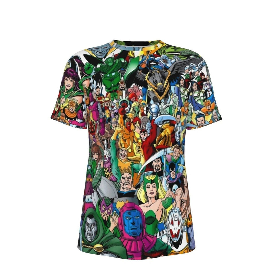 PEREZ VILLAINS ALL OVER PRINT SHIRT AND TANK