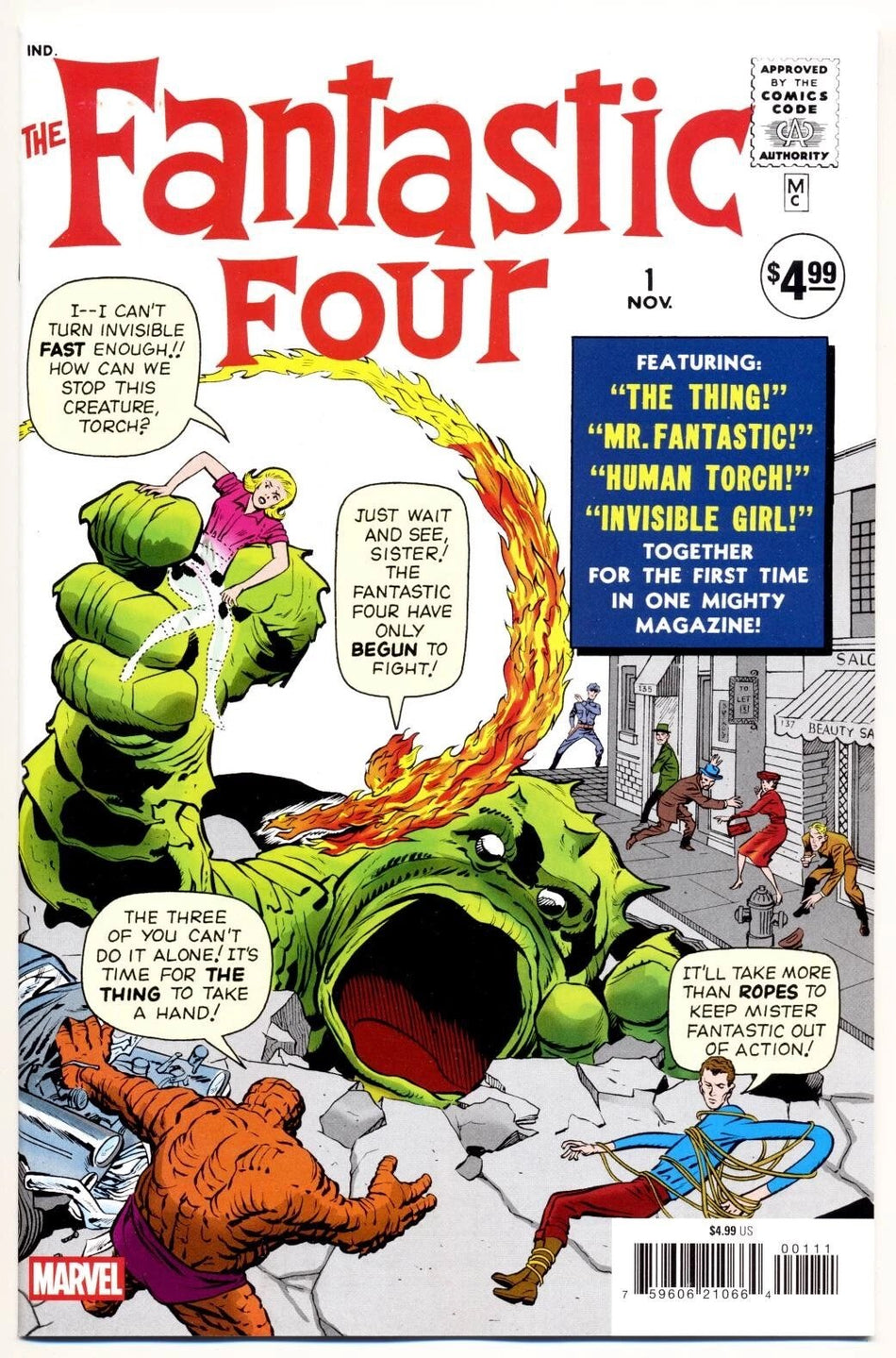 FANTASTIC FOUR #1 FACSIMILE EDITION