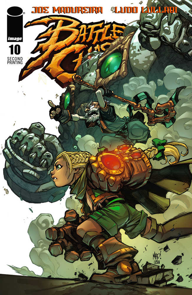 Battle Chasers #10 2nd Print - NM Near Mint