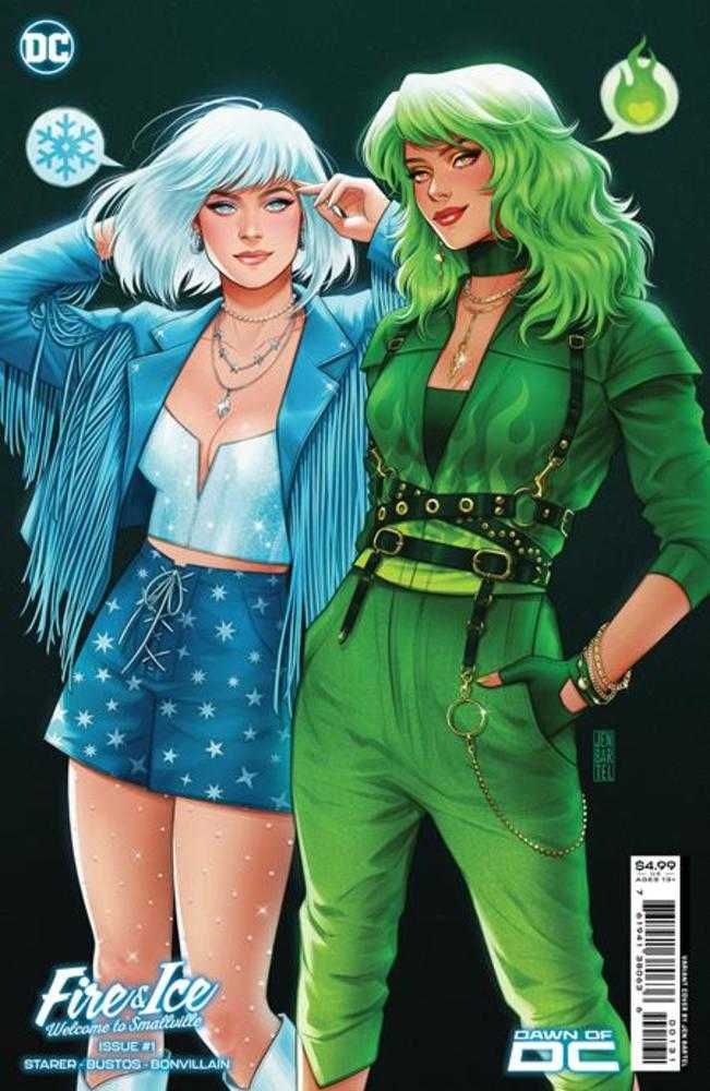 Fire & Ice Welcome To Smallville #1 CVR C Jen Bartel Card Stock Variant - NM Near Mint (Of 6)