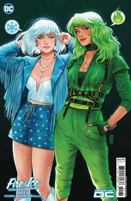 Fire & Ice Welcome To Smallville #1 CVR C Jen Bartel Card Stock Variant - NM Near Mint (Of 6)