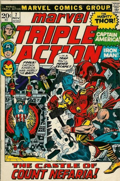 Marvel Triple Action 1972 #7 - mid-grade - $3.99