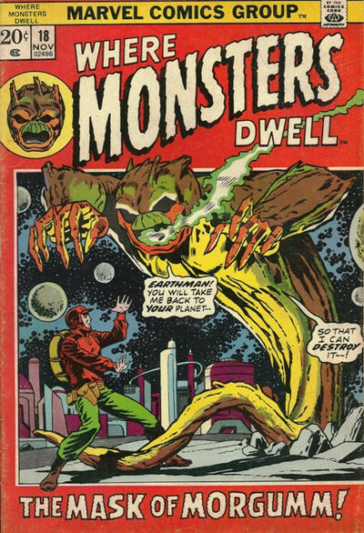 Where Monsters Dwell 1970 #18 - 3.0 - $5.99