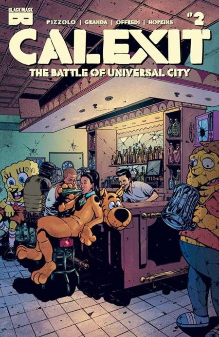 Calexit the Battle of Universal City #2 CVR A C Granda 09/10/25 (of 3)