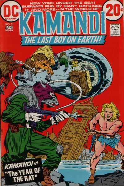 Kamandi, the Last Boy on Earth 1972 #2 - mid-grade - $3.99