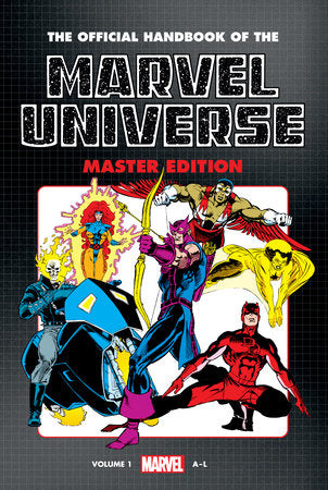 OFFICIAL HANDBOOK OF THE MARVEL UNIVERSE MASTER EDITION OMNIBUS VOL 1 HC