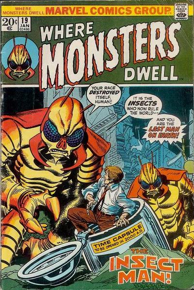 Where Monsters Dwell 1970 #19 - 3.5 - $6.99