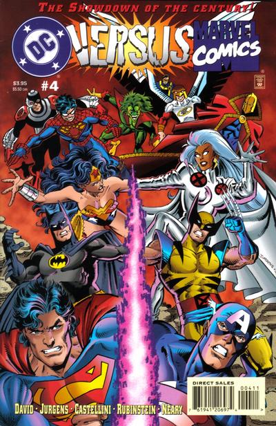 DC versus Marvel / Marvel versus DC 1996 #4 Direct Sales - 8.5 - $6.99