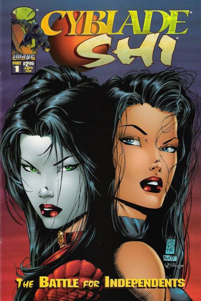 Cyblade / Shi: The Battle for Independents 1995 #1 Silvestri Cover - high grade - $9.99