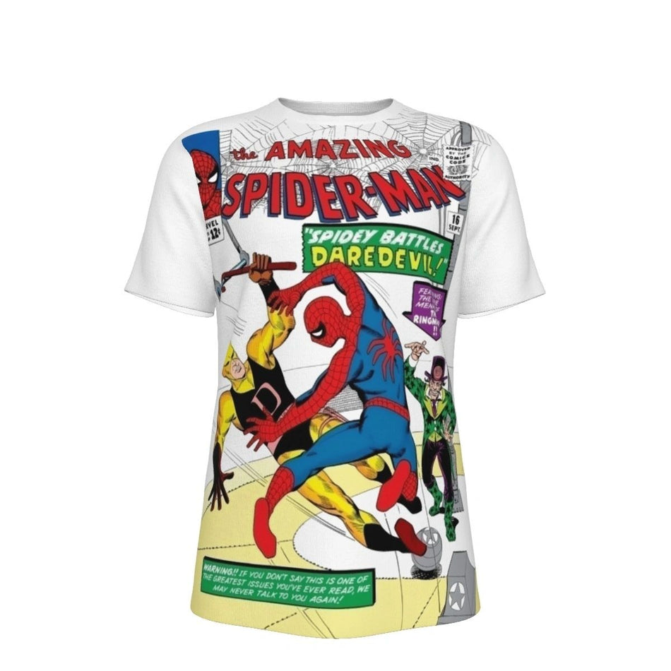 SPIDERMAN 16 ALL OVER PRINT SHIRT AND TANK