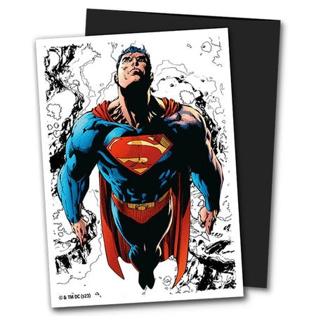Dragon Shields: 100 Matte Dual Art - Superman Core Full Color Variant DISPLAY 10