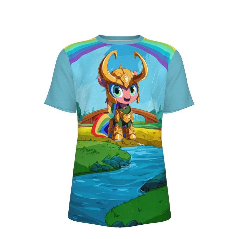 MY LITTLE LOKI ALL OVER PRINT SHIRT AND TANK
