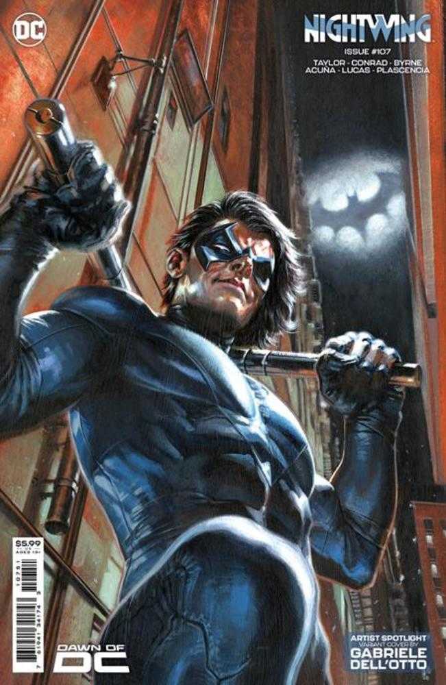 Nightwing #107 CVR D Gabriele Dell Otto Artist Spotlight Card Stock Variant - NM Near Mint