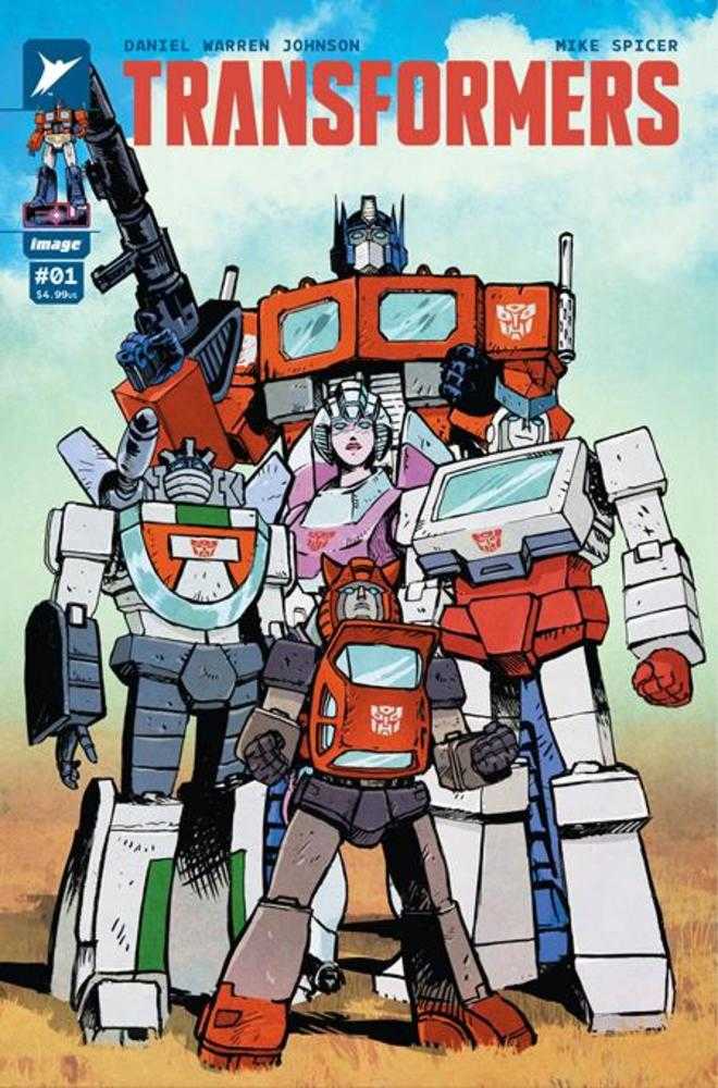 Transformers #1 CVR B Johnson & Spicer - NM Near Mint