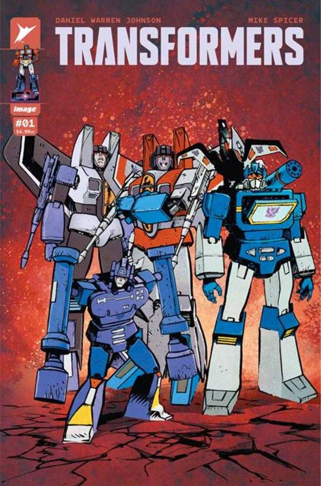 Transformers #1 CVR C Johnson & Spicer - NM Near Mint